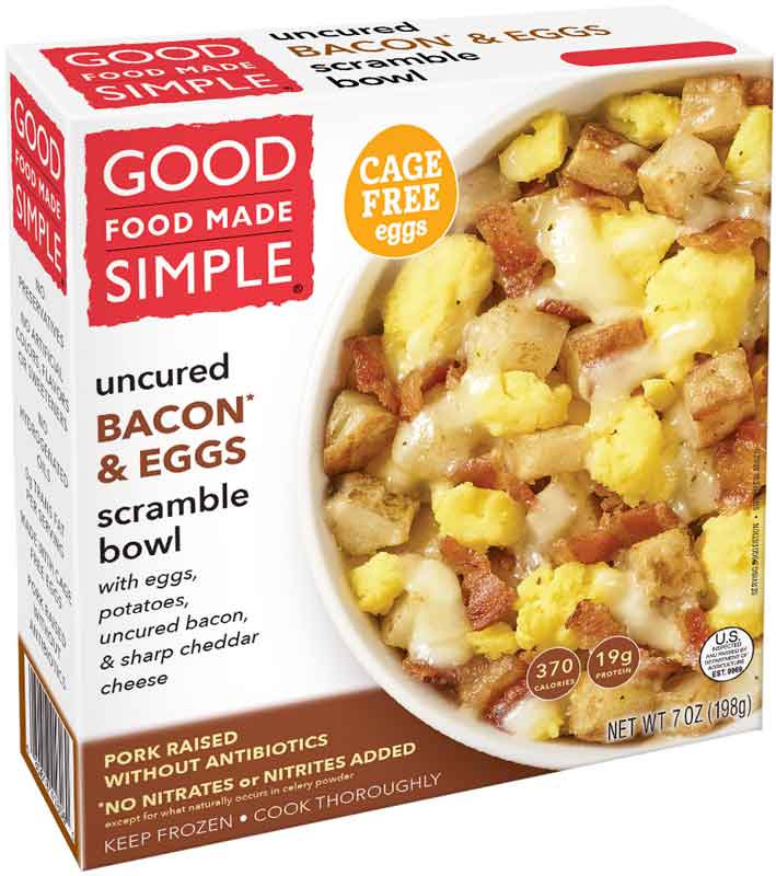 Uncured Canadian Bacon Breakfast Bowls Good Food Made Simple