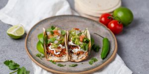 Easy Chicken & Black Bean Tacos