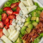 Egg White Patty BLT Salad