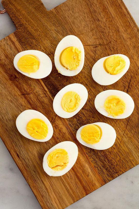 hard boiled eggs