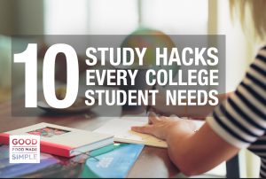 10 Study Hacks Every College Student Needs