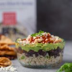 Chicken Black Bean Bowl Layer Dip