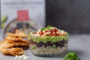 Chicken Black Bean Bowl Layer Dip