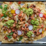 Chicken Black Bean Bowl Sheet Pan Nachos