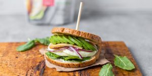 How To Make A High Protein Egg White Patty Breakfast Sandwich
