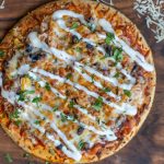 Chicken Black Bean Bowl Pizza