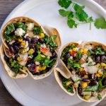 Southwestern Veggie Scramble Breakfast Taco Bowls