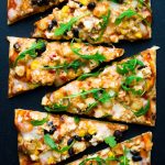 Southwestern Scramble Bowl Breakfast Flatbread Pizza