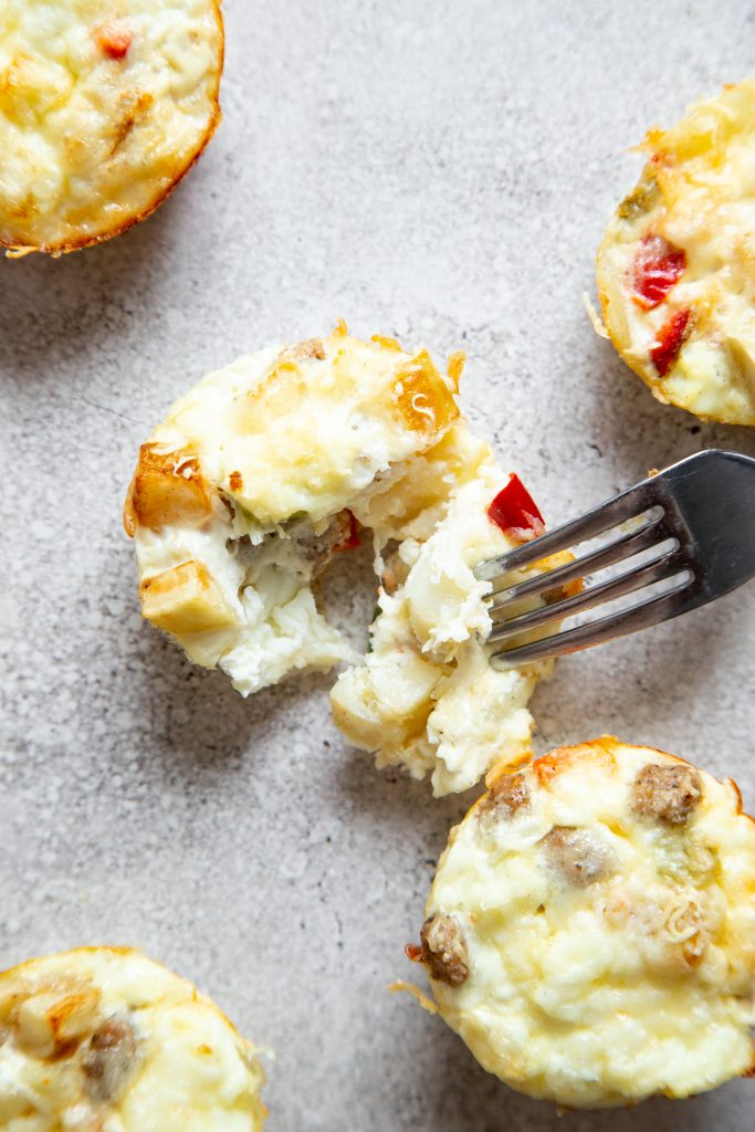 Turkey Sausage Bowl Egg Cups 