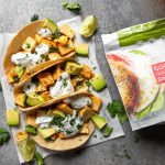 Southwestern Chipotle Egg White Patty Tacos