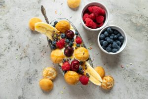 Pancake Puff Banana Split