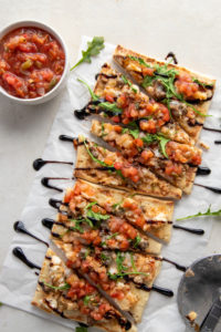 Fire Roasted Salsa Breakfast Flatbread