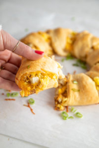 Bacon & Egg Breakfast Crescent Ring