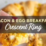 Bacon & Egg Breakfast Crescent Ring