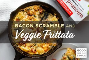 Bacon Scramble and Veggie Frittata