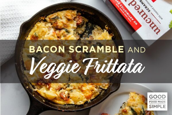 Bacon Scramble and Veggie Frittata Bacon Scramble and Veggie Frittata