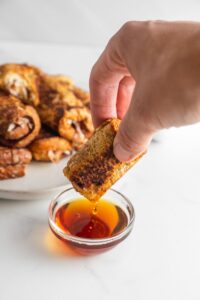 Ham and Cheese French Toast Roll Ups