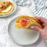 Egg White Patty Breakfast Taco