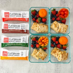 Meal Prep Breakfast Flatbreads
