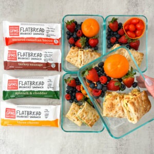 Meal Prep Breakfast Flatbreads